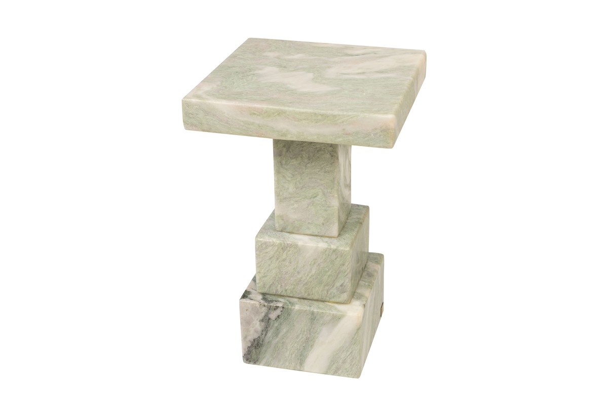 Casa Padrino Mesa Auxiliar de Mármol de Lujo Verde 30,5 x 30,5 x H. 48,5 cm - Mesa Auxiliar de Pedestal Maciza de Ónix Indian Green de Alta Calidad - Muebles de Lujo Casa Padrino Mesa Auxiliar de Mármol de Lujo Verde 30,5 x 30,5 x H. 48,5 cm - Mesa Auxiliar de Pedestal Maciza de Ónix Indian Green de Alta Calidad - Muebles de Lujo