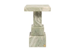 Casa Padrino Mesa Auxiliar de Mármol de Lujo Verde 30,5 x 30,5 x H. 48,5 cm - Mesa Auxiliar de Pedestal Maciza de Ónix Indian Green de Alta Calidad - Muebles de Lujo Casa Padrino Mesa Auxiliar de Mármol de Lujo Verde 30,5 x 30,5 x H. 48,5 cm - Mesa Auxiliar de Pedestal Maciza de Ónix Indian Green de Alta Calidad - Muebles de Lujo