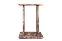 Casa Padrino Mesa Auxiliar de Mármol de Lujo Rosa 30,5 x 23 x H. 41,5 cm - Mesa Auxiliar Esbelta de Mármol Rosalia Pink de Alta Calidad - Muebles de Lujo Casa Padrino Mesa Auxiliar de Mármol de Lujo Rosa 30,5 x 23 x H. 41,5 cm - Mesa Auxiliar Esbelta de Mármol Rosalia Pink de Alta Calidad - Muebles de Lujo
