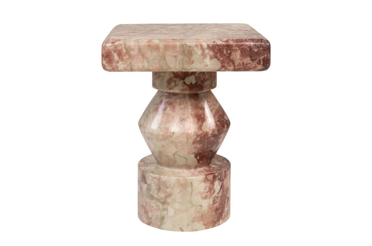 Casa Padrino Table d'Appoint en Marbre de Luxe Rose 30,5 x 30,5 x H. 37 cm - Table d'Appoint Cube Compacte en Marbre Rosalia Pink de Haute Qualité - Meubles de Luxe Casa Padrino Table d'Appoint en Marbre de Luxe Rose 30,5 x 30,5 x H. 37 cm - Table d'Appoint Cube Compacte en Marbre Rosalia Pink de Haute Qualité - Meubles de Luxe