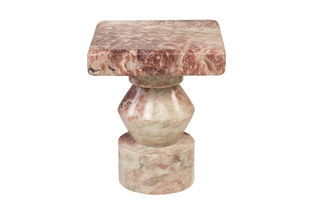 Casa Padrino Table d'Appoint en Marbre de Luxe Rose 30,5 x 30,5 x H. 37 cm - Table d'Appoint Cube Compacte en Marbre Rosalia Pink de Haute Qualité - Meubles de Luxe Casa Padrino Table d'Appoint en Marbre de Luxe Rose 30,5 x 30,5 x H. 37 cm - Table d'Appoint Cube Compacte en Marbre Rosalia Pink de Haute Qualité - Meubles de Luxe