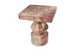 Casa Padrino Table d'Appoint en Marbre de Luxe Rose 30,5 x 30,5 x H. 37 cm - Table d'Appoint Cube Compacte en Marbre Rosalia Pink de Haute Qualité - Meubles de Luxe Casa Padrino Table d'Appoint en Marbre de Luxe Rose 30,5 x 30,5 x H. 37 cm - Table d'Appoint Cube Compacte en Marbre Rosalia Pink de Haute Qualité - Meubles de Luxe