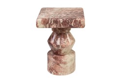 Casa Padrino Table d'Appoint en Marbre de Luxe Rose 30,5 x 30,5 x H. 37 cm - Table d'Appoint Cube Compacte en Marbre Rosalia Pink de Haute Qualité - Meubles de Luxe Casa Padrino Table d'Appoint en Marbre de Luxe Rose 30,5 x 30,5 x H. 37 cm - Table d'Appoint Cube Compacte en Marbre Rosalia Pink de Haute Qualité - Meubles de Luxe