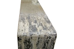 Casa Padrino Console de Luxe Naturel 215 x 40 x H. 80 cm - Table Console en Bois d'Orme Recyclé - Meubles de Luxe