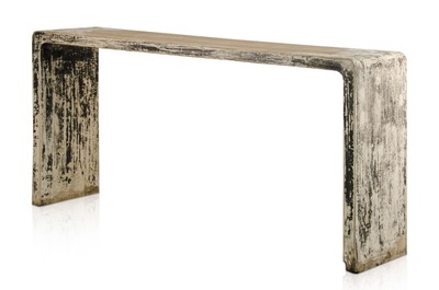 Casa Padrino Luxury Console Table Natural 170 x 40 x H. 80 cm - Console Table made of Recycled Elm Wood - Luxury Furniture Casa Padrino Luxury Console Table Natural 170 x 40 x H. 80 cm - Console Table made of Recycled Elm Wood - Luxury Furniture