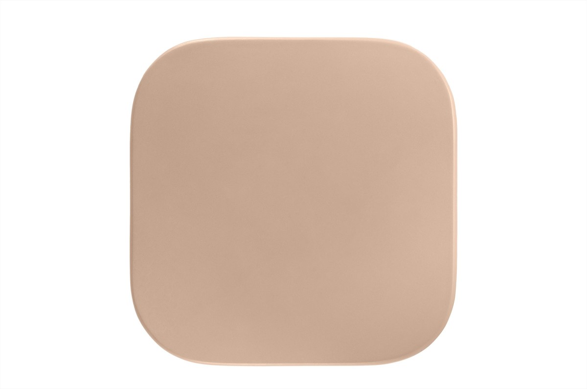 Casa Padrino Mesa Auxiliar de Lujo Terracota 40 x 40 x H. 60 cm - Mesa Auxiliar de Fibrocemento con Formas Apiladas en Equilibrio - Muebles de Lujo Casa Padrino Mesa Auxiliar de Lujo Terracota 40 x 40 x H. 60 cm - Mesa Auxiliar de Fibrocemento con Formas Apiladas en Equilibrio - Muebles de Lujo