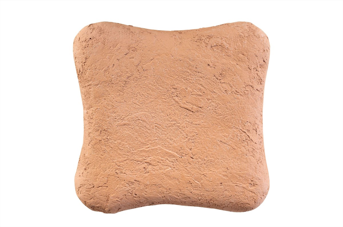 Casa Padrino Mesa Auxiliar / Taburete de Lujo Terracota 38 x 38 x H. 50 cm - Mesa Auxiliar de Formas Orgánicas de Fibra de Vidrio, Utilizable también como Taburete - Muebles de Lujo Casa Padrino Mesa Auxiliar / Taburete de Lujo Terracota 38 x 38 x H. 50 cm - Mesa Auxiliar de Formas Orgánicas de Fibra de Vidrio, Utilizable también como Taburete - Muebles de Lujo