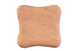 Casa Padrino Mesa Auxiliar / Taburete de Lujo Terracota 38 x 38 x H. 50 cm - Mesa Auxiliar de Formas Orgánicas de Fibra de Vidrio, Utilizable también como Taburete - Muebles de Lujo Casa Padrino Mesa Auxiliar / Taburete de Lujo Terracota 38 x 38 x H. 50 cm - Mesa Auxiliar de Formas Orgánicas de Fibra de Vidrio, Utilizable también como Taburete - Muebles de Lujo