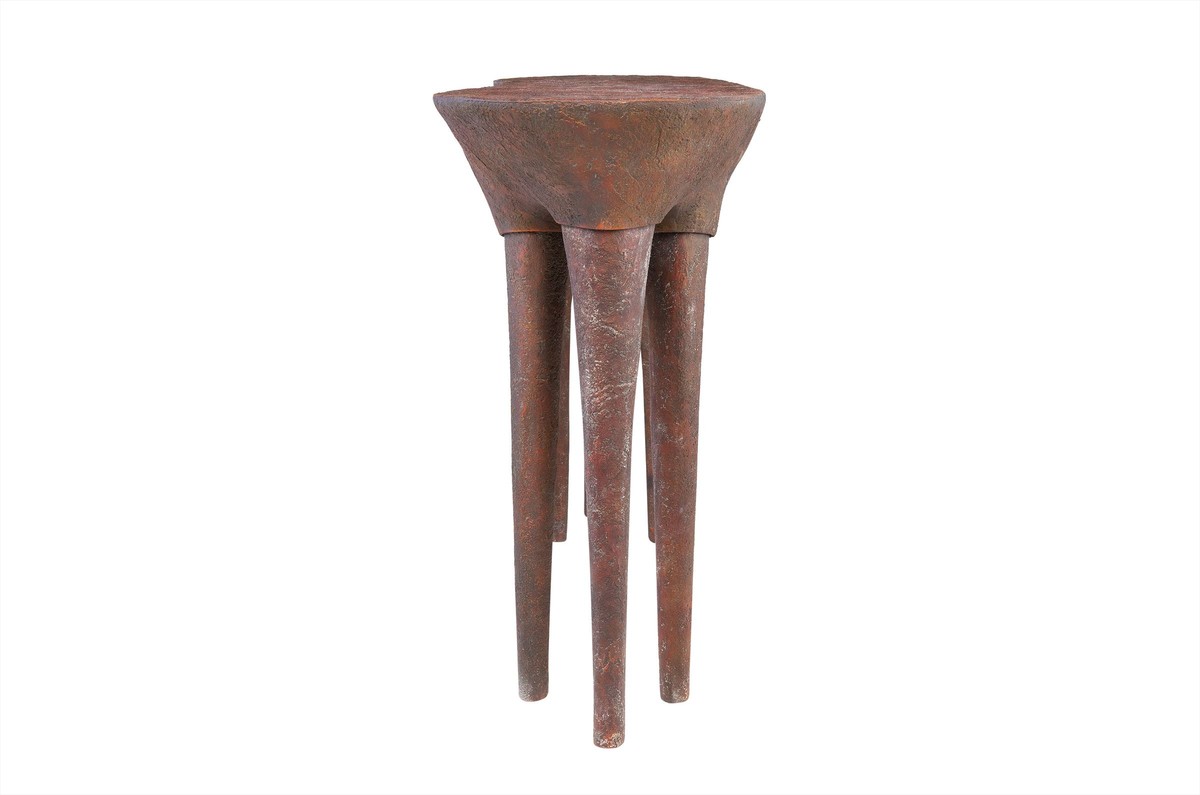 Casa Padrino Consola de Lujo Color Cobre 140 x 42 x H. 82 cm - Mesa Consola Escultural con Aspecto de Cobre Envejecido - Muebles de Lujo Casa Padrino Consola de Lujo Color Cobre 140 x 42 x H. 82 cm - Mesa Consola Escultural con Aspecto de Cobre Envejecido - Muebles de Lujo