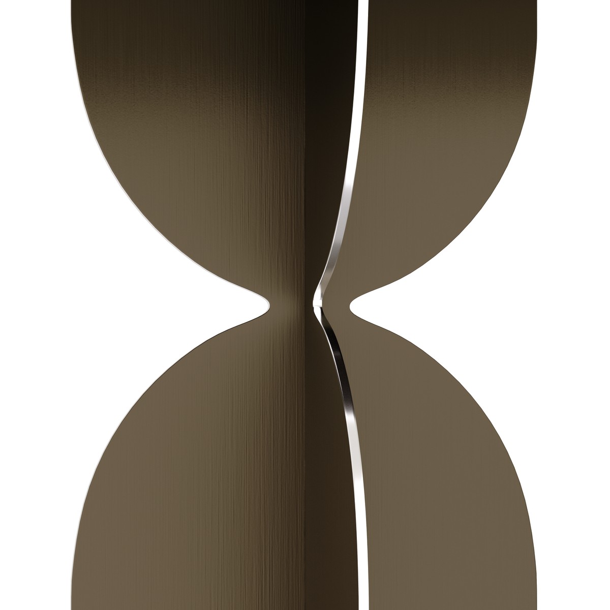 Casa Padrino Consola de Lujo Marrón / Bronce 140 x 46 x H. 80 cm - Elegante Mesa Consola con Tablero de Chapa de Roble Marrón Oscuro y Estructura de Acero Inoxidable Cepillado - Muebles de Lujo Casa Padrino Consola de Lujo Marrón / Bronce 140 x 46 x H. 80 cm - Elegante Mesa Consola con Tablero de Chapa de Roble Marrón Oscuro y Estructura de Acero Inoxidable Cepillado - Muebles de Lujo