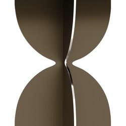 Casa Padrino Consola de Lujo Marrón / Bronce 140 x 46 x H. 80 cm - Elegante Mesa Consola con Tablero de Chapa de Roble Marrón Oscuro y Estructura de Acero Inoxidable Cepillado - Muebles de Lujo Casa Padrino Consola de Lujo Marrón / Bronce 140 x 46 x H. 80 cm - Elegante Mesa Consola con Tablero de Chapa de Roble Marrón Oscuro y Estructura de Acero Inoxidable Cepillado - Muebles de Lujo