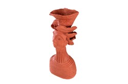 Casa Padrino Escultura Decorativa de Lujo Figura Femenina Color Terracota 40 x 35 x H. 75 cm - Figura Femenina Estilizada de Terracota Modelada a Mano - Accesorios Decorativos de Lujo Casa Padrino Escultura Decorativa de Lujo Figura Femenina Color Terracota 40 x 35 x H. 75 cm - Figura Femenina Estilizada de Terracota Modelada a Mano - Accesorios Decorativos de Lujo