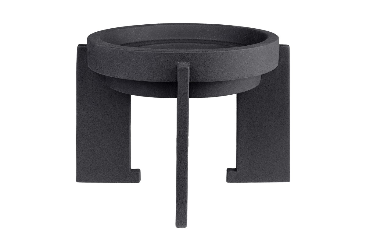 Casa Padrino Cuenco de Lujo Negro 34,5 x 34,5 x H. 25 cm - Cuenco Decorativo Alto de Loza con Esmalte Black Diamond - Accesorios Decorativos de Lujo Casa Padrino Cuenco de Lujo Negro 34,5 x 34,5 x H. 25 cm - Cuenco Decorativo Alto de Loza con Esmalte Black Diamond - Accesorios Decorativos de Lujo