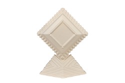 Casa Padrino Objeto Decorativo de Lujo Blanco Crema 31 x 21 x H. 40 cm - Objeto Escultórico Unity de Loza con Esmalte Ivory - Accesorios Decorativos de Lujo Casa Padrino Objeto Decorativo de Lujo Blanco Crema 31 x 21 x H. 40 cm - Objeto Escultórico Unity de Loza con Esmalte Ivory - Accesorios Decorativos de Lujo