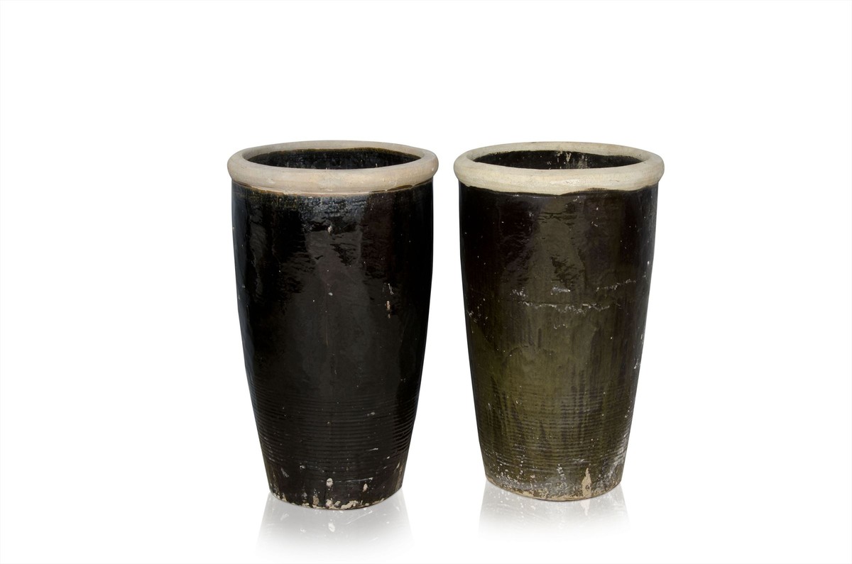 Casa Padrino Vaso di Lusso ca. 60 x H. 95 cm - Grande Vaso a Urna in Ceramica in Stile Antico, Dimensioni variabili per Esemplare - Accessori Decorativi di Lusso Casa Padrino Vaso di Lusso ca. 60 x H. 95 cm - Grande Vaso a Urna in Ceramica in Stile Antico, Dimensioni variabili per Esemplare - Accessori Decorativi di Lusso