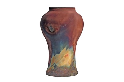 Casa Padrino Vase de Luxe Cuivré Ø 22 x H. 34 cm - Vase Décoratif en Faïence à Surface Cuivrée Mate de Style Raku - Accessoires Déco de Luxe Casa Padrino Vase de Luxe Cuivré Ø 22 x H. 34 cm - Vase Décoratif en Faïence à Surface Cuivrée Mate de Style Raku - Accessoires Déco de Luxe