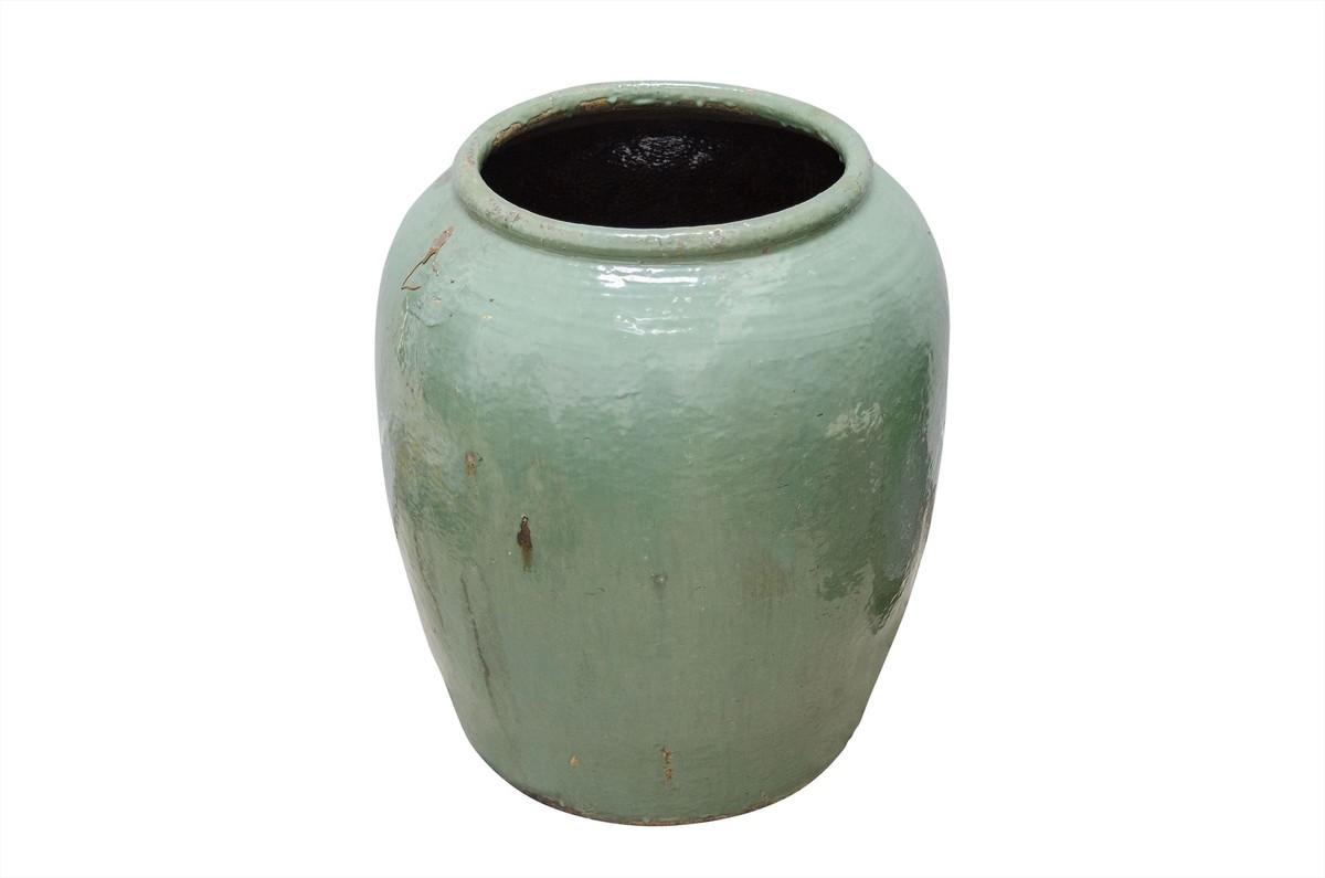 Casa Padrino Jarrón de Lujo Verde Ø 65-70 x H. 75-80 cm - Enorme Jarrón de Suelo en Verde Jade de Estilo Antiguo - Accesorios de Decoración de Lujo Casa Padrino Jarrón de Lujo Verde Ø 65-70 x H. 75-80 cm - Enorme Jarrón de Suelo en Verde Jade de Estilo Antiguo - Accesorios de Decoración de Lujo