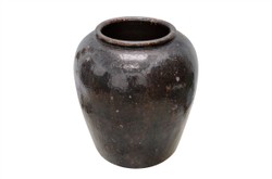 Casa Padrino Jarrón de Lujo Negro Ø 65-70 x H. 75-80 cm - Enorme Jarrón de Suelo Negro de Estilo Antiguo - Accesorios de Decoración de Lujo Casa Padrino Jarrón de Lujo Negro Ø 65-70 x H. 75-80 cm - Enorme Jarrón de Suelo Negro de Estilo Antiguo - Accesorios de Decoración de Lujo