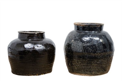 Casa Padrino Vase de Luxe Ø 24-33 x H. 24-29 cm - Vase Ventru en Céramique au Look Antique - Accessoires Déco de Luxe Casa Padrino Vase de Luxe Ø 24-33 x H. 24-29 cm - Vase Ventru en Céramique au Look Antique - Accessoires Déco de Luxe