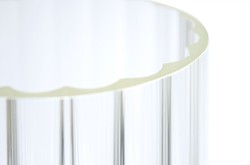 Casa Padrino Portavelas de Lujo Oro Ø 10 x H. 30-33 cm - Portavelas de Latón Macizo Cepillado con Cilindro de Cristal - Accesorios de Decoración de Lujo Casa Padrino Portavelas de Lujo Oro Ø 10 x H. 30-33 cm - Portavelas de Latón Macizo Cepillado con Cilindro de Cristal - Accesorios de Decoración de Lujo