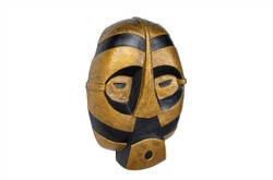 Casa Padrino Objeto Decorativo de Lujo 110 x 25 x H. 160 cm - Gran Escultura de Máscara Caton de Fibra de Vidrio - Accesorios de Decoración de Lujo Casa Padrino Objeto Decorativo de Lujo 110 x 25 x H. 160 cm - Gran Escultura de Máscara Caton de Fibra de Vidrio - Accesorios de Decoración de Lujo