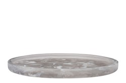 Casa Padrino Objeto Decorativo de Lujo Negro Ø 21 x H. 1,7 cm - Plato Decorativo Redondo de Resina con Espirales Negras Transparentes - Accesorios de Decoración de Lujo Casa Padrino Objeto Decorativo de Lujo Negro Ø 21 x H. 1,7 cm - Plato Decorativo Redondo de Resina con Espirales Negras Transparentes - Accesorios de Decoración de Lujo