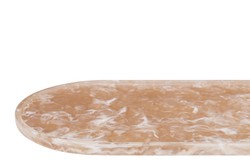 Casa Padrino Bandeja de Lujo Marrón 50 x 25 x H. 1,7 cm - Bandeja Decorativa Rectangular de Resina con Espirales Marrón Té - Accesorios de Decoración de Lujo Casa Padrino Bandeja de Lujo Marrón 50 x 25 x H. 1,7 cm - Bandeja Decorativa Rectangular de Resina con Espirales Marrón Té - Accesorios de Decoración de Lujo