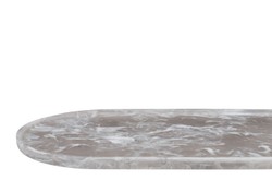 Casa Padrino Bandeja de Lujo Negro 60 x 30 x H. 1,7 cm - Gran Bandeja Decorativa Rectangular de Resina con Espirales Negras Transparentes - Accesorios de Decoración de Lujo