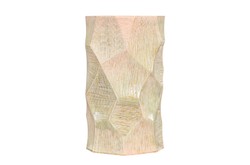 Casa Padrino Jarrón de Lujo Ø 20 x H. 33,5 cm - Jarrón Redondeado Abstract de Loza con Decoración en Tonos Pastel - Accesorios Decorativos de Lujo