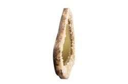 Casa Padrino Specchio da Parete di Lusso Oro 72 x 5 x H. 85 cm - Specchio da Parete con Cornice in Quarzo Naturale e Vetro Specchiato Dorato - Accessori Decorativi di Lusso