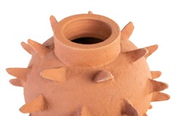Casa Padrino Jarrón de Lujo Natural Ø 37 x H. 46 cm - Gran Jarrón Redondeado Herrison de Terracota - Accesorios Decorativos de Lujo Casa Padrino Jarrón de Lujo Natural Ø 37 x H. 46 cm - Gran Jarrón Redondeado Herrison de Terracota - Accesorios Decorativos de Lujo