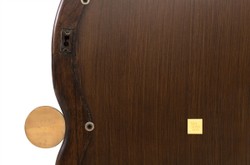 Casa Padrino Espejo de Pared de Lujo Marrón / Dorado 48 x 3 x H. 60 cm - Espejo de Pared Touma S con Marco de Madera de Mindi y Latón - Accesorios Decorativos de Lujo Casa Padrino Espejo de Pared de Lujo Marrón / Dorado 48 x 3 x H. 60 cm - Espejo de Pared Touma S con Marco de Madera de Mindi y Latón - Accesorios Decorativos de Lujo