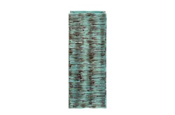 Casa Padrino Jarrón de Lujo Azul 21 x 21 x H. 53 cm - Jarrón Alto y Esbelto de Loza con Acabado Rustic Blue - Accesorios de Decoración de Lujo Casa Padrino Jarrón de Lujo Azul 21 x 21 x H. 53 cm - Jarrón Alto y Esbelto de Loza con Acabado Rustic Blue - Accesorios de Decoración de Lujo