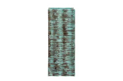 Casa Padrino Jarrón de Lujo Azul 21 x 21 x H. 53 cm - Jarrón Alto y Esbelto de Loza con Acabado Rustic Blue - Accesorios de Decoración de Lujo Casa Padrino Jarrón de Lujo Azul 21 x 21 x H. 53 cm - Jarrón Alto y Esbelto de Loza con Acabado Rustic Blue - Accesorios de Decoración de Lujo