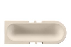 Casa Padrino Cuenco de Lujo Natural 51 x 19,5 x H. 11 cm - Cuenco Decorativo Alargado de Loza con Acabado Natural - Accesorios de Decoración de Lujo Casa Padrino Cuenco de Lujo Natural 51 x 19,5 x H. 11 cm - Cuenco Decorativo Alargado de Loza con Acabado Natural - Accesorios de Decoración de Lujo