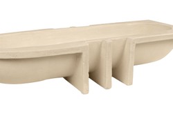 Casa Padrino Cuenco de Lujo Natural 51 x 19,5 x H. 11 cm - Cuenco Decorativo Alargado de Loza con Acabado Natural - Accesorios de Decoración de Lujo Casa Padrino Cuenco de Lujo Natural 51 x 19,5 x H. 11 cm - Cuenco Decorativo Alargado de Loza con Acabado Natural - Accesorios de Decoración de Lujo