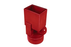 Casa Padrino Macetero de Lujo Rojo Vino 23 x 22,5 x H. 43 cm - Alto Macetero y Jarrón de Loza con Acabado Burgundy - Accesorios de Decoración de Lujo Casa Padrino Macetero de Lujo Rojo Vino 23 x 22,5 x H. 43 cm - Alto Macetero y Jarrón de Loza con Acabado Burgundy - Accesorios de Decoración de Lujo
