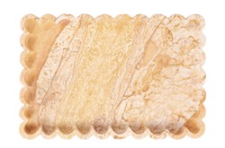 Casa Padrino Bandeja de Lujo Multicolor 30 x 20 x H. 4 cm - Bandeja Rectangular Petal de Arenisca de Alta Calidad - Accesorios Decorativos de Lujo Casa Padrino Bandeja de Lujo Multicolor 30 x 20 x H. 4 cm - Bandeja Rectangular Petal de Arenisca de Alta Calidad - Accesorios Decorativos de Lujo