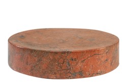 Casa Padrino Macetero de Lujo Ø 46 x H. 70 cm - Gran Macetero Redondo y Jarrón de Suelo Caliza de Mármol Java Rosso de Alta Calidad - Accesorios Decorativos de Lujo Casa Padrino Macetero de Lujo Ø 46 x H. 70 cm - Gran Macetero Redondo y Jarrón de Suelo Caliza de Mármol Java Rosso de Alta Calidad - Accesorios Decorativos de Lujo