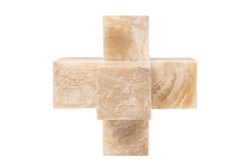 Casa Padrino Objeto Decorativo de Lujo 24 x 24 x H. 24 cm - Gran Escultura Rompeolas de Ónix de Alta Calidad - Accesorios Decorativos de Lujo Casa Padrino Objeto Decorativo de Lujo 24 x 24 x H. 24 cm - Gran Escultura Rompeolas de Ónix de Alta Calidad - Accesorios Decorativos de Lujo