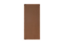 Casa Padrino Espejo de Pared de Lujo Marrón 80 x 4 x H. 180 cm - Gran Espejo de Pared Kiko XL con Marco de Madera de Mindi Acabado Ámbar - Accesorios Decorativos de Lujo