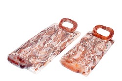 Casa Padrino Bandeja de Lujo Set de 2 Rojo Rubí / Blanco Crema - 2 Bandejas Decorativas de Resina con Aspecto Transparente - Accesorios Decorativos de Lujo Casa Padrino Bandeja de Lujo Set de 2 Rojo Rubí / Blanco Crema - 2 Bandejas Decorativas de Resina con Aspecto Transparente - Accesorios Decorativos de Lujo