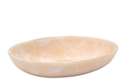 Casa Padrino Bandeja de Lujo Blanco Crema 33,5 x 25 x H. 6 cm - Bandeja Decorativa de Resina con Aspecto Transparente - Accesorios Decorativos de Lujo Casa Padrino Bandeja de Lujo Blanco Crema 33,5 x 25 x H. 6 cm - Bandeja Decorativa de Resina con Aspecto Transparente - Accesorios Decorativos de Lujo