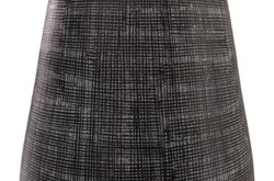 Casa Padrino Jarrón de Lujo Gris Ø 26,5 x H. 53 cm - Jarrón Decorativo Alto de Vidrio Macizo de Color Gris Oscuro - Accesorios de Decoración de Lujo Casa Padrino Jarrón de Lujo Gris Ø 26,5 x H. 53 cm - Jarrón Decorativo Alto de Vidrio Macizo de Color Gris Oscuro - Accesorios de Decoración de Lujo