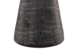 Casa Padrino Jarrón de Lujo Gris Ø 26,5 x H. 53 cm - Jarrón Decorativo Alto de Vidrio Macizo de Color Gris Oscuro - Accesorios de Decoración de Lujo Casa Padrino Jarrón de Lujo Gris Ø 26,5 x H. 53 cm - Jarrón Decorativo Alto de Vidrio Macizo de Color Gris Oscuro - Accesorios de Decoración de Lujo