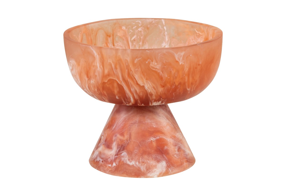 Casa Padrino Cuenco de Lujo Beige / Rojo Vino Ø 16 x H. 13,5 cm - Pequeño Cuenco Decorativo de Resina Translúcida Rojo Rubí y Crema - Accesorios de Decoración de Lujo Casa Padrino Cuenco de Lujo Beige / Rojo Vino Ø 16 x H. 13,5 cm - Pequeño Cuenco Decorativo de Resina Translúcida Rojo Rubí y Crema - Accesorios de Decoración de Lujo