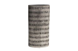 Casa Padrino Set de 2 Jarrones de Lujo Negro / Blanco - 2 Jarrones Ovalados de Porcelana Fina en Blanco y Negro - Accesorios de Decoración de Lujo Casa Padrino Set de 2 Jarrones de Lujo Negro / Blanco - 2 Jarrones Ovalados de Porcelana Fina en Blanco y Negro - Accesorios de Decoración de Lujo