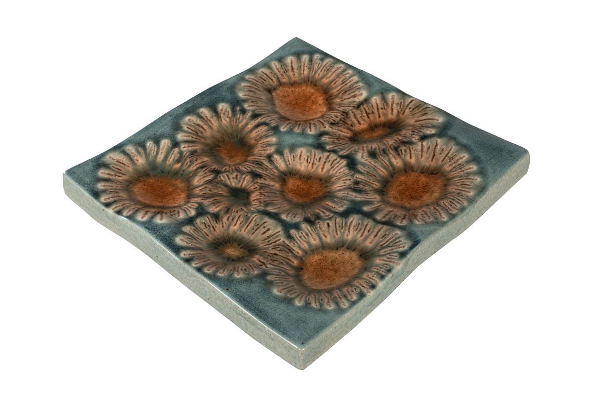 Casa Padrino Bandeja de Lujo Azul 31,5 x 32,5 x H. 3 cm - Bandeja Decorativa y Relieve de Pared en Forma de Anémona de Fina Porcelana - Accesorios Decorativos de Lujo Casa Padrino Bandeja de Lujo Azul 31,5 x 32,5 x H. 3 cm - Bandeja Decorativa y Relieve de Pared en Forma de Anémona de Fina Porcelana - Accesorios Decorativos de Lujo