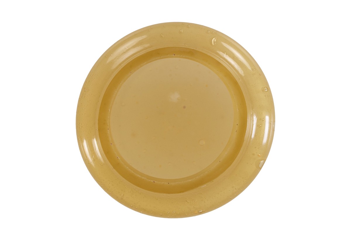 Casa Padrino Luxus Vasen 2er Set Ocker - Zwei Deko Gefäße aus durchgefärbtem Glas - Luxus Deko Accessoires