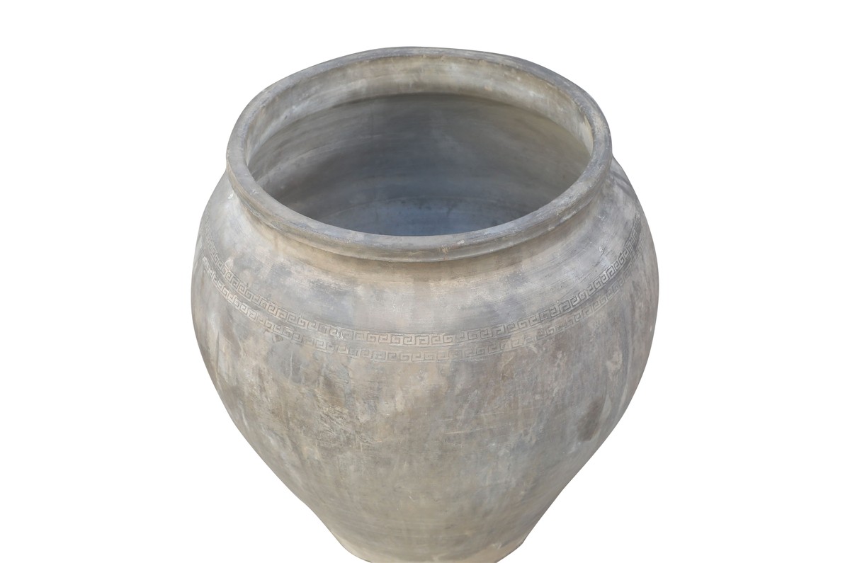 Casa Padrino Jarrón de Lujo Color Terracota 53 x 53 x H. 62 cm - Gran Jarrón de Suelo de Terracota al Estilo de las Antiguas Tinajas - Accesorios Decorativos de Lujo Casa Padrino Jarrón de Lujo Color Terracota 53 x 53 x H. 62 cm - Gran Jarrón de Suelo de Terracota al Estilo de las Antiguas Tinajas - Accesorios Decorativos de Lujo